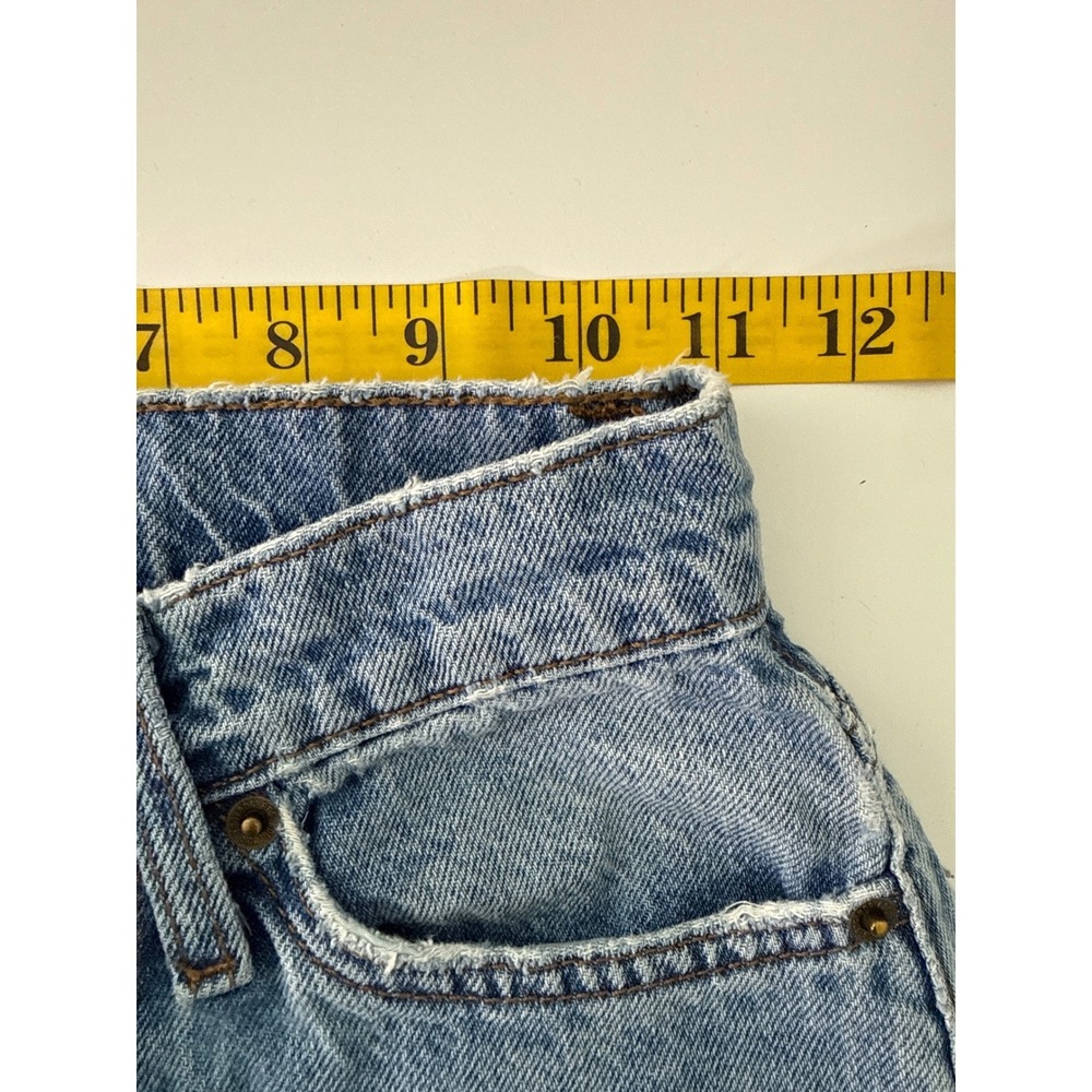 BDG Urban Outfitters Wide Leg Jeans 24 Blue High Rise Denim Baggy - Picture 8 of 10